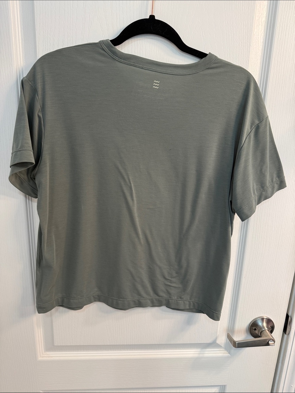 Free Fly Apparel Sage Green Short Sleeve Crew Tee - Picture 5 of 6
